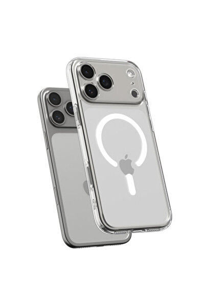 Spigen Carcasă Ultra Hybrid MagSafe pentru iPhone 17 Pro Max – Transparentă c...