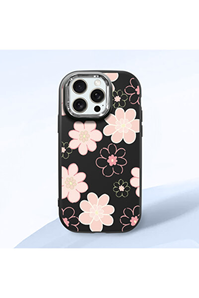 ucuc حافظة سيليكون سوداء متوافقة مع هاتف iPhone 15 Pro Max مع حماية للكاميرا ...