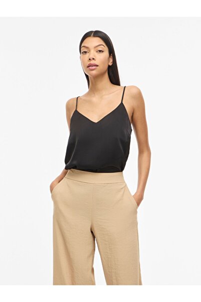 VILA Trägertop VIENNA RAVENNA V-Ausschnitt