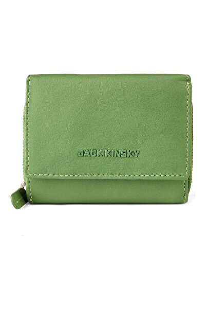 Jack Kinsky Aruba Geldbörse RFID Schutz Leder 10 cm