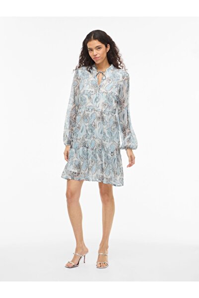 VILA Minikleid VIFALIA Langarm