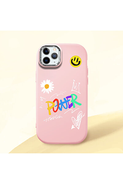 ucuc حافظة سيليكون وردية متوافقة مع هاتف iPhone 11 Pro Max مع حماية للكاميرا ...