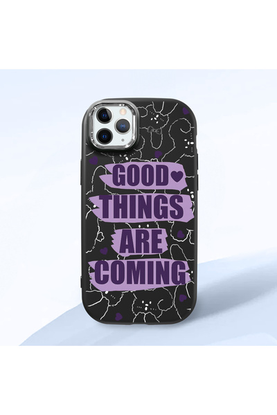 ucuc حافظة من السيليكون الأسود متوافقة مع هاتف iPhone 11 Pro Max مع حماية للك...