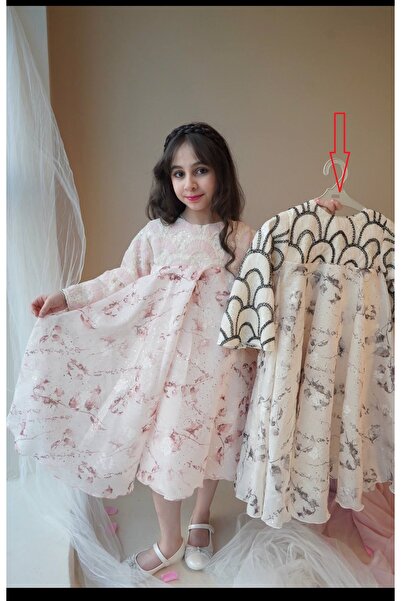 Banuta Black floral dress, comfortable fit