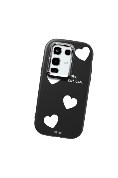 Hontinga حافظة هاتف من السيليكون الناعم باللون الأسود متوافقة مع كاميرا Infin...