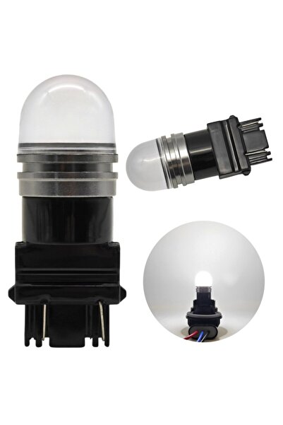 motoLEDy 2 buc P27/7W LED bec 3157 12V 900lm CANBUS alb