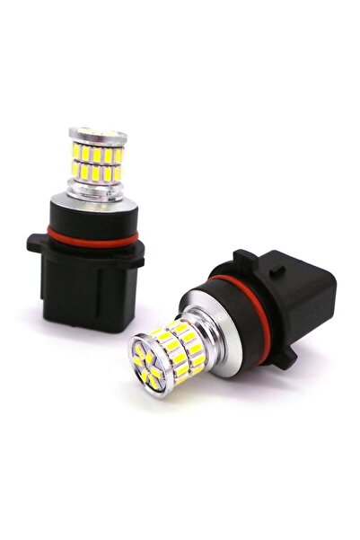 motoLEDy 2 buc Bec cu LED P13W 12V CANBUS alb
