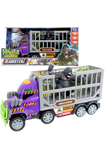 TOYFEST Teamsterz Monster Moverz Gorilla Rescue Play Set