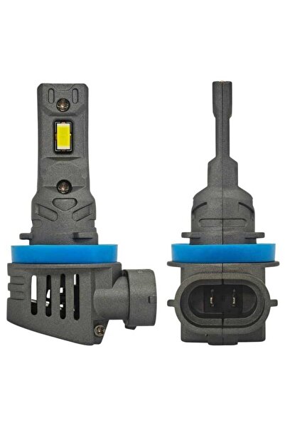 motoLEDy 2 buc becuri H9 LED 9V-32V CANBUS CSP 8000lm alb puternic