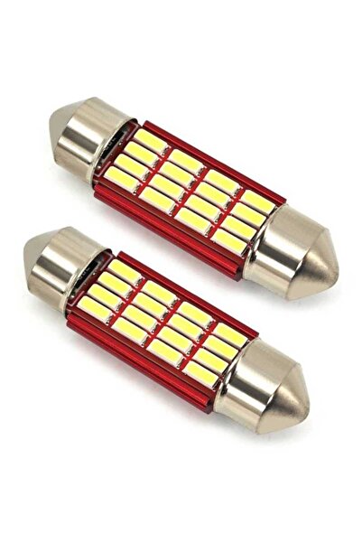 motoLEDy 2 buc C5W LED bulb SV8.5 12V CANBUS 36mm puternic