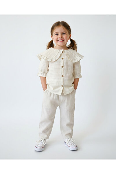 Lily and Co طقم قميص وبنطلون للفتيات من ليلي كو للمناسبات