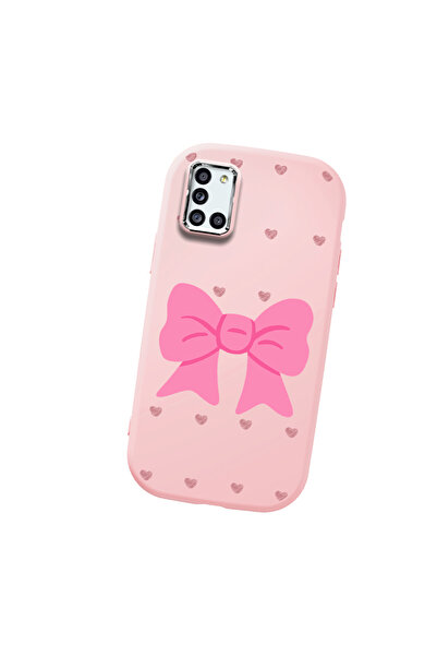 Hontinga حافظة هاتف سامسونج جالاكسي A31 متوافقة مع الكاميرا، مصنوعة من السيلي...