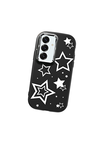 Hontinga حافظة هاتف سامسونج جالاكسي S24 متوافقة مع الكاميرا، مصنوعة من السيلي...