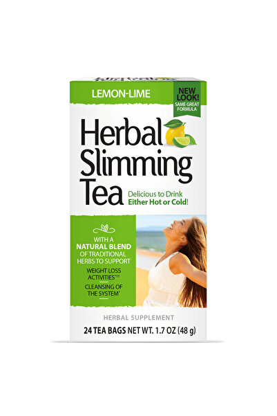 21st Century Herbal Slimming Tea Lemon-Lime 24 Bags