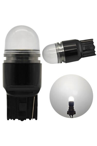motoLEDy 2 buc W21W LED bec 7440 12V CANBUS 900lm alb