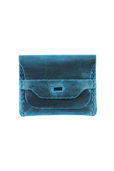 Dopar Crazy جلد حامل بطاقات – مصنوع من الجلد الطبيعي المدهون بالزيت جلد، ذو م...