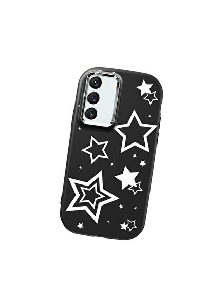 Hontinga حافظة هاتف سامسونج جالاكسي S22 متوافقة مع الكاميرا، مصنوعة من السيلي...