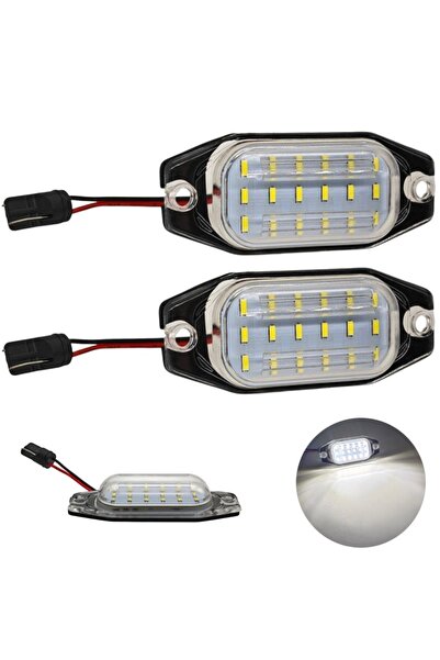 motoLEDy Lămpi de înmatriculare cu LED-uri 500lm, compatibile cu Toyota, Lexu...