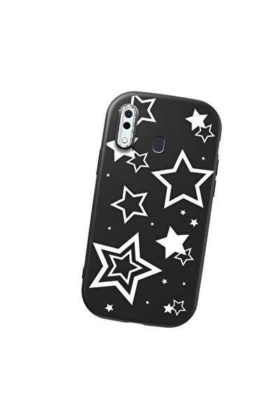 Hontinga حافظة هاتف سامسونج جالاكسي A30 متوافقة مع الكاميرا، مصنوعة من السيلي...