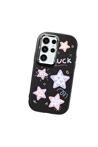 Hontinga حافظة هاتف سامسونج جالاكسي S24 الترا متوافقة مع الكاميرا، مصنوعة من ...