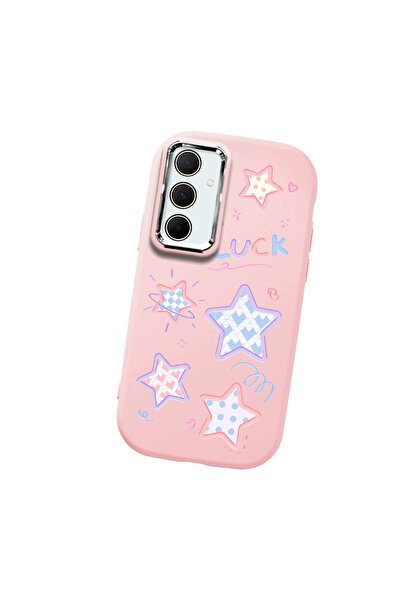 Hontinga حافظة هاتف سامسونج جالاكسي A35 متوافقة مع الكاميرا، مصنوعة من السيلي...