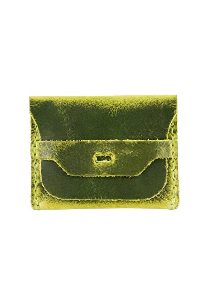 Dopar Crazy جلد حامل بطاقات – مصنوع من الجلد الطبيعي المدهون بالزيت جلد، ذو م...