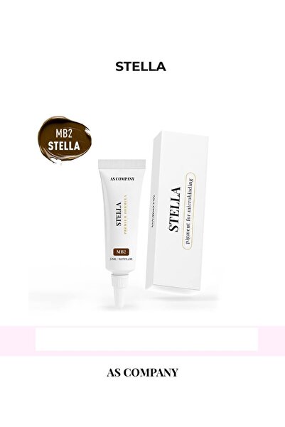 AS COMPANY MB2 Stella 5 ml – Açık Kahve, Nötr Ton Kalıcı Makyaj Microblading ...