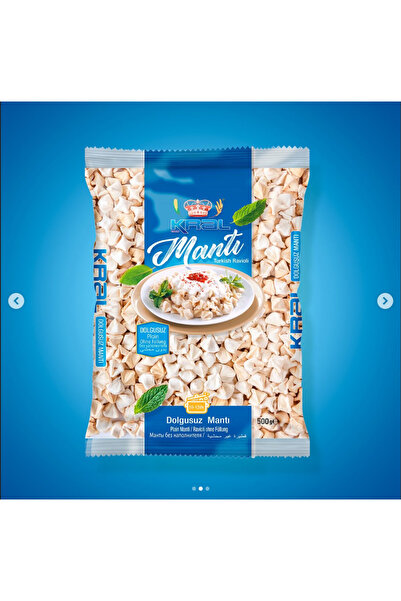 Kral DOLGUSUZ MANTI 500GR