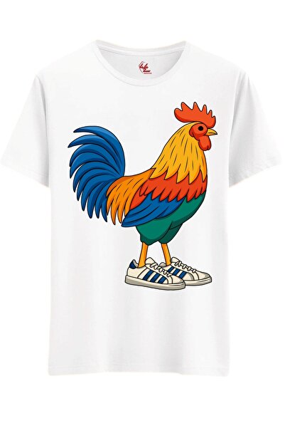 Rabona Fashion Κόκορας της Περιοχής – Σχεδιασμένο T-Shirt / Φανελάκι (Προαιρε...