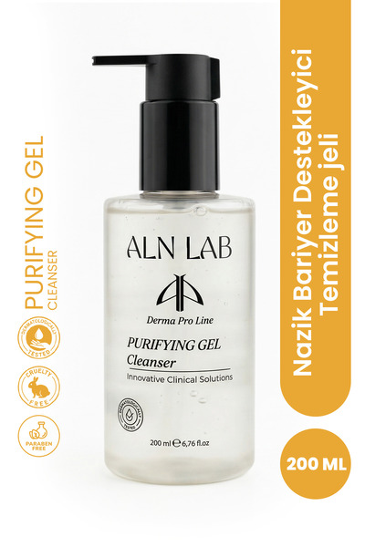 ALN LAB Gold Gel Cleanser - Hassas ve Atopik Ciltler İçin Nazik Bariyer Deste...