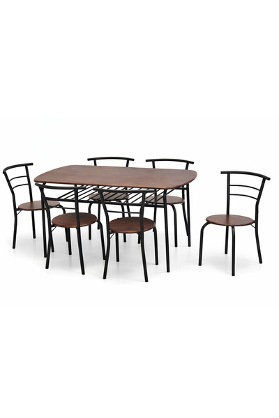 DEC10 طاوله طعام فاخره 6كرسي بتصميم مميز