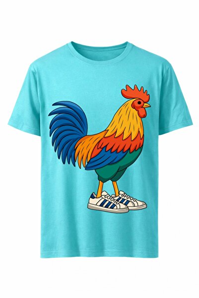 Rabona Fashion Κόκορας της Περιοχής – Σχεδιασμένο T-Shirt / Φανελάκι (Προαιρε...