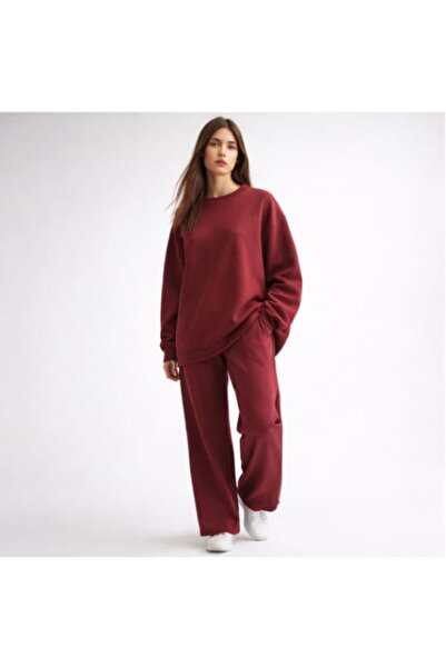 EGZOTİK ASORTİK Brushed Inside Sweat Tracksuit Set