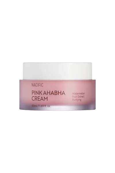 Nacific Pink AHA/BHA Cream 50 ml – Gözenek Arındırıcı ve Yenileyici Nemlendir...