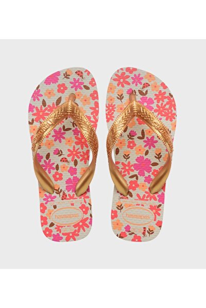 Havaianas أطفال فلوريس بنات شبشب