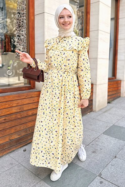 tomıross Sahra Women's Trendy Comfortable Daily Wear Dress Sahra-0121