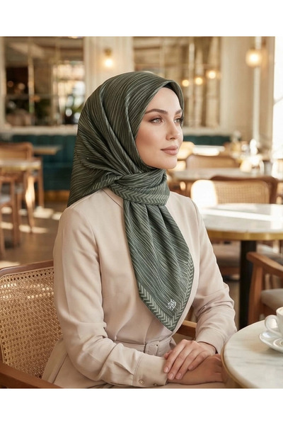 Levidor KRİSTAL EŞARP-Yeşil