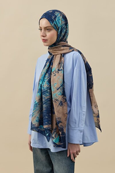 Modakaşmir Palette Pattern Vio Light Shawl