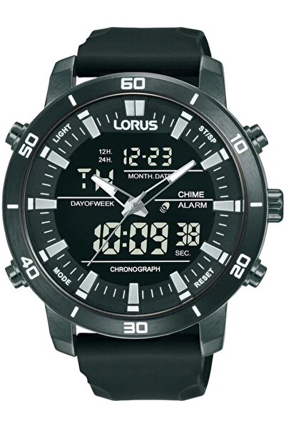 Lorus Rw661Ax9 Men's Chronograph Analog/Digital Wrist Watch with Calendar