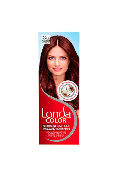 Londa Color, vopsea de par, nuanta castaniu deschis, nr 66/5