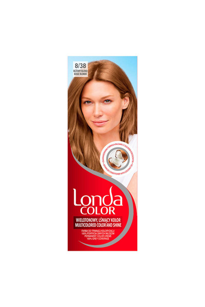 Londa Color, vopsea de par, nuanta blond bej, nr 8/38