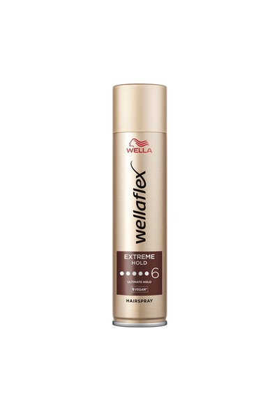 Wella WELLAFLEX Extreme Hold, φιξατιβίσματος μαλλιών, με μέγα δυνατό κράτημα,...