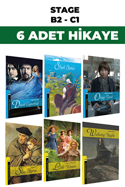 Kapadokya Yayınları English Story (B2-C1) Level 6 Books