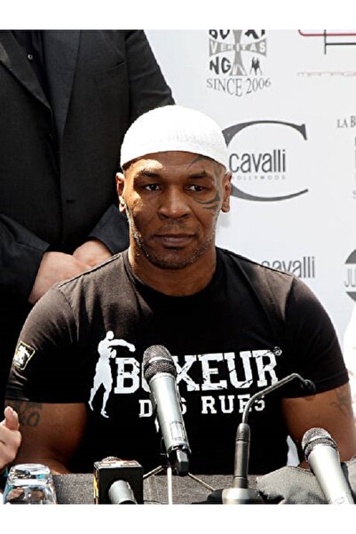 Boxeur Des Rues T-Shirt Iconica Μαύρο με λευκό λογότυπο