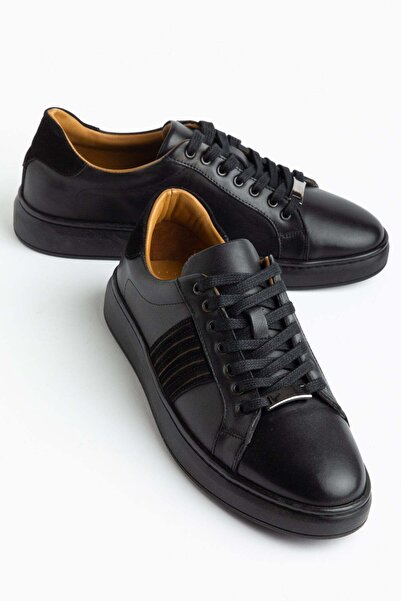 Dilimler Ayakkabı Γνήσιο Δέρμα Ανδρικά καθημερινά casual παπούτσια με μαύρες ...