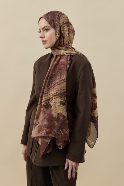 Modakaşmir Șal Vio Light cu model paletă