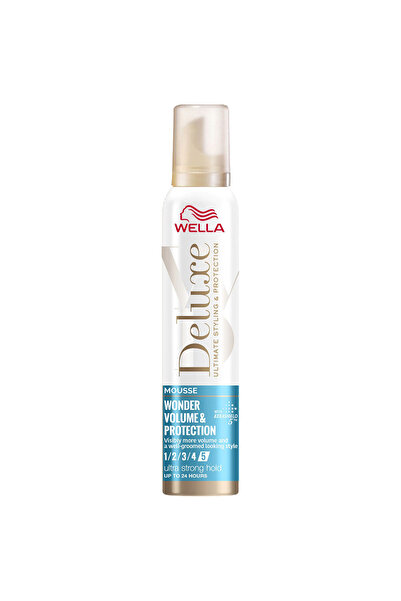 Wella DELUXE Wonder Volume & Protection, spuma de par, pentru volum si protec...