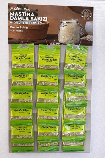 Maolixa Xiou MASTİHA DAMLA SAKIZI KARTELA 18GR