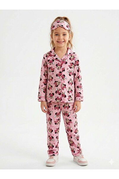 ModaPlaza Girl's Ay Dede Printed Pajama Set