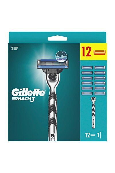 Gillette Mach3, aparat de ras, + 12 κράτηση